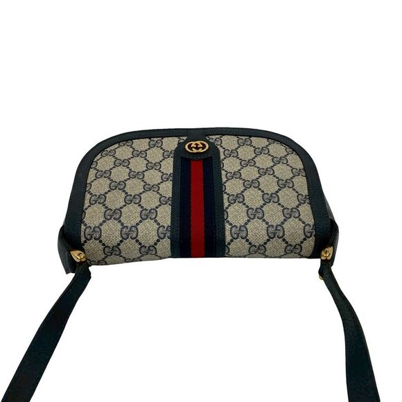 Gucci Old Gucci GG Logo Leather Shoulder Bag - Picture 6 of 10